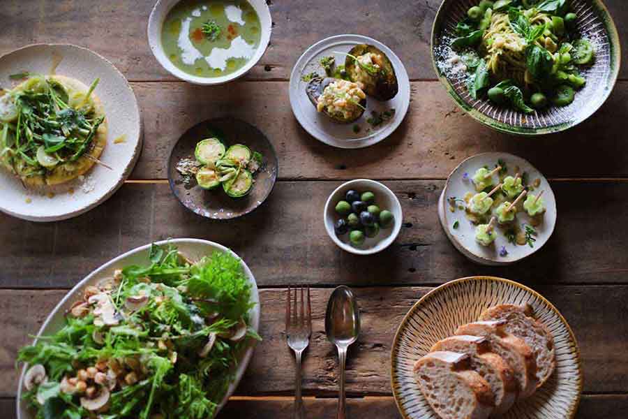 福井県あわら市「地元で採れたての野菜と果物 | 畑のごちそう、地野菜中心のセミベジタリアン食でデトックス」