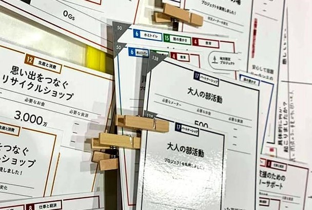 SDGsカードゲームで地方創生ワークショップ開催