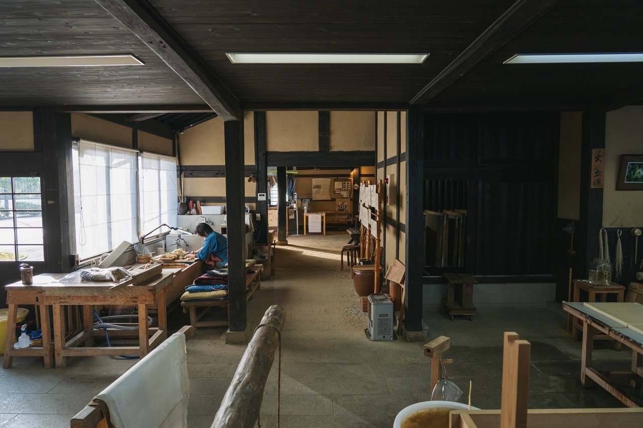 越前和紙の里　卯立の工芸館