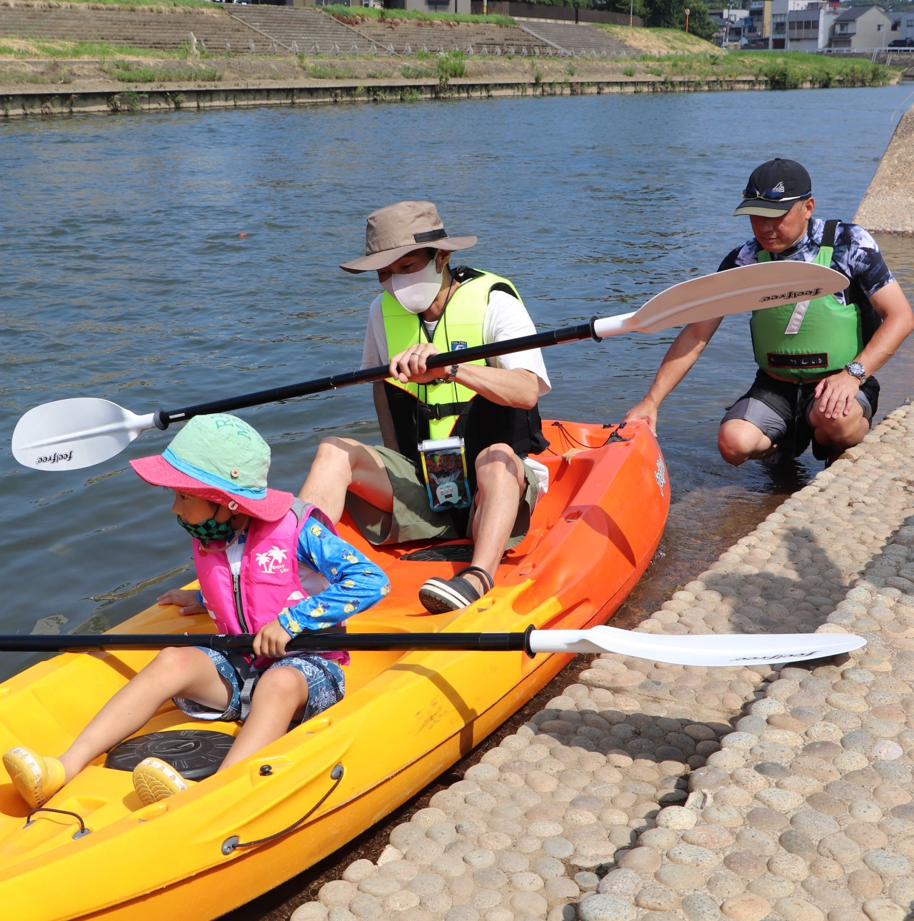 竹田川カヤック体験