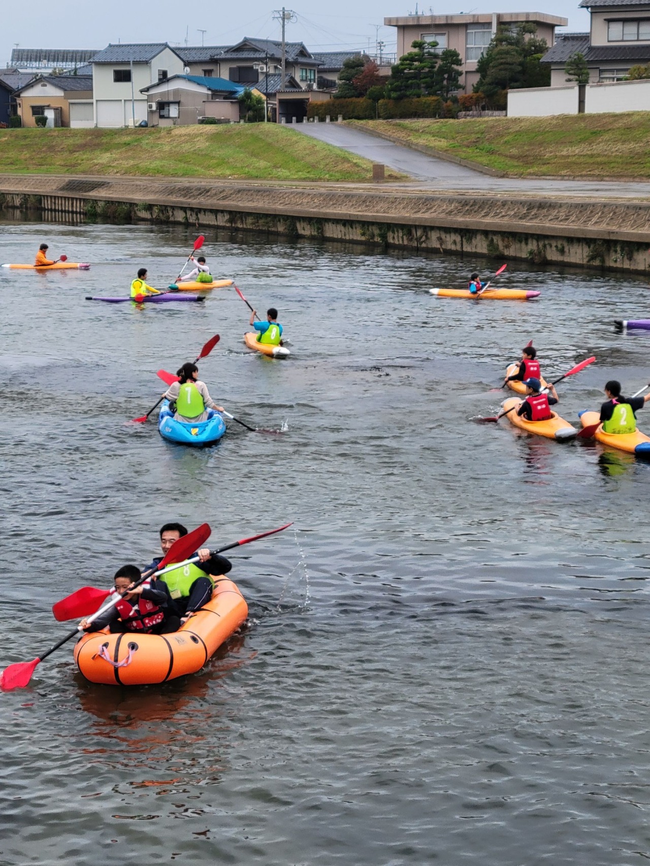 竹田川カヤック体験