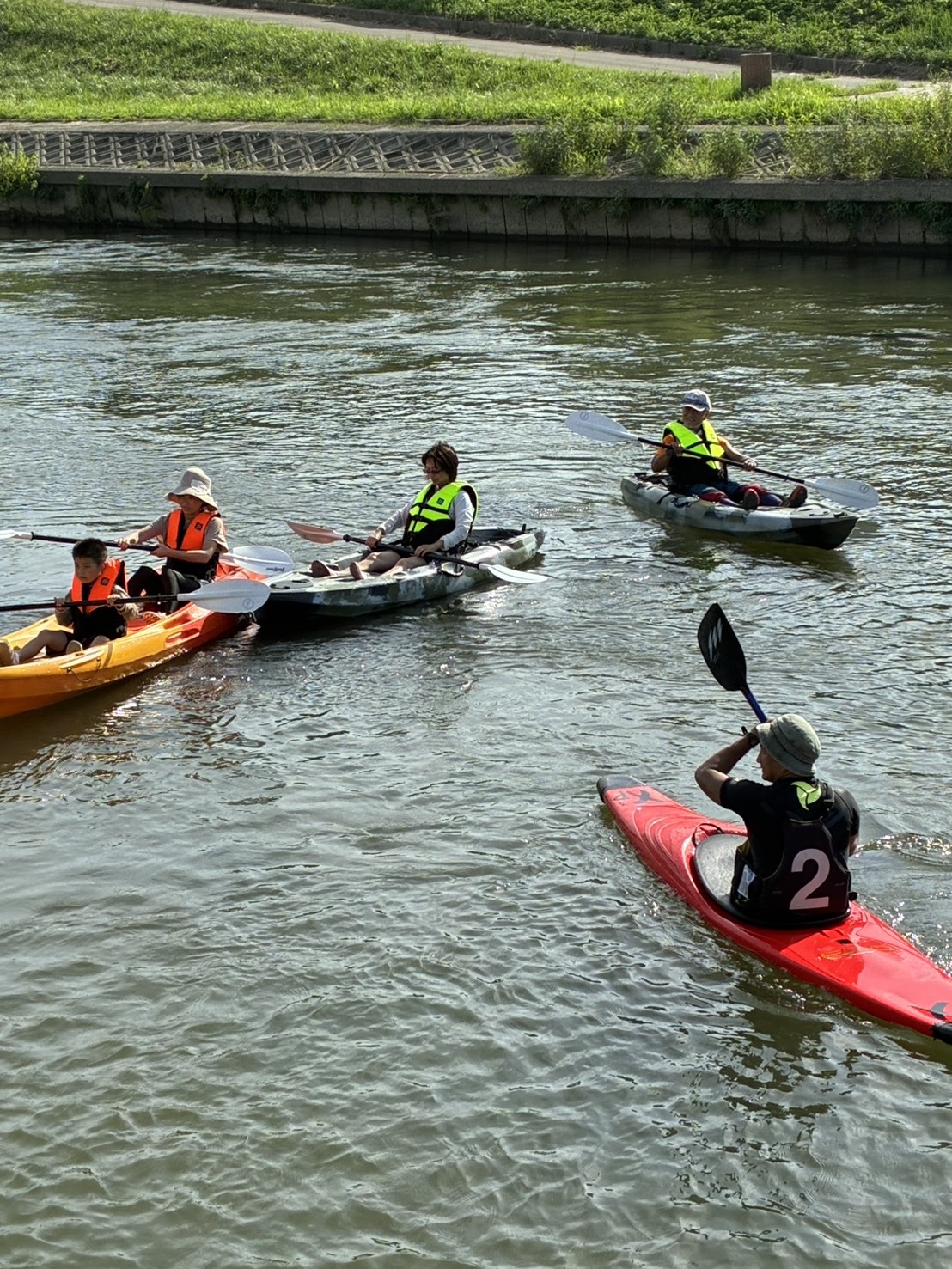竹田川カヤック体験