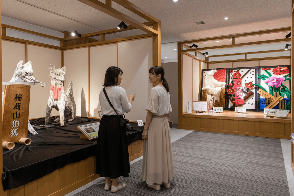 歴史が交差する金津めぐり～垂飾りづくり体験～