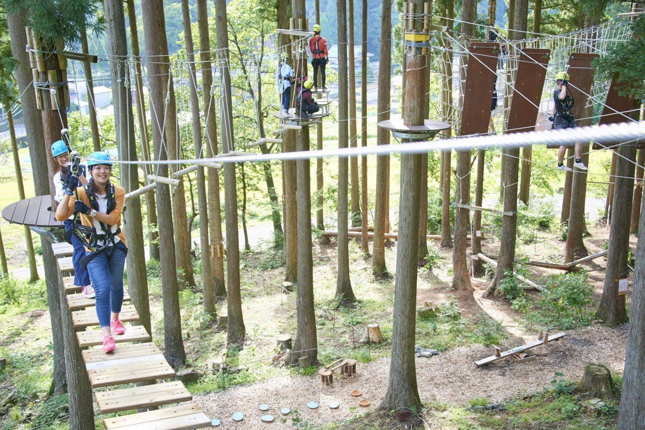 ツリーピクニックアドベンチャーいけだ