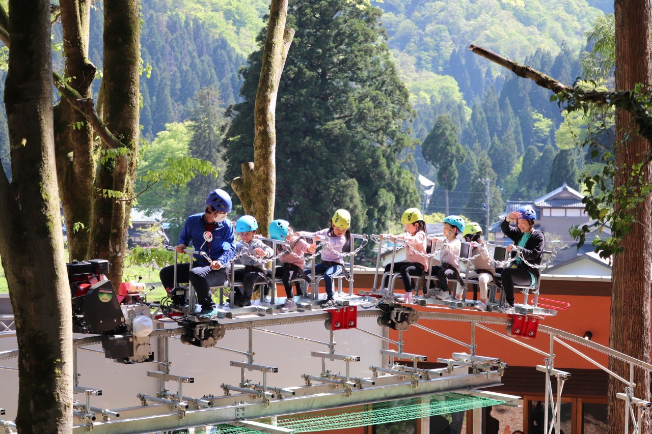 ツリーピクニックアドベンチャーいけだ