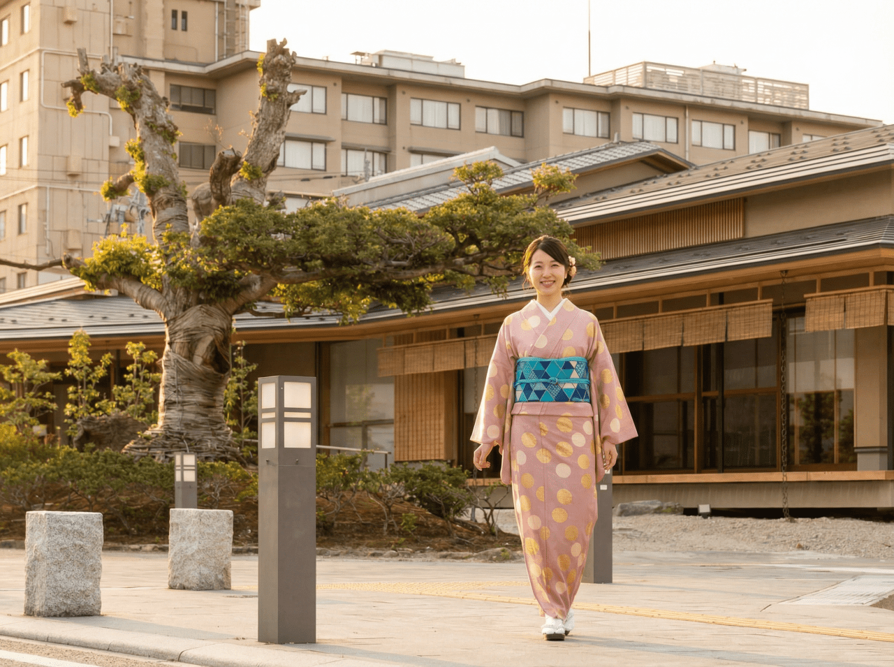 着物deおさんぽフォト撮影