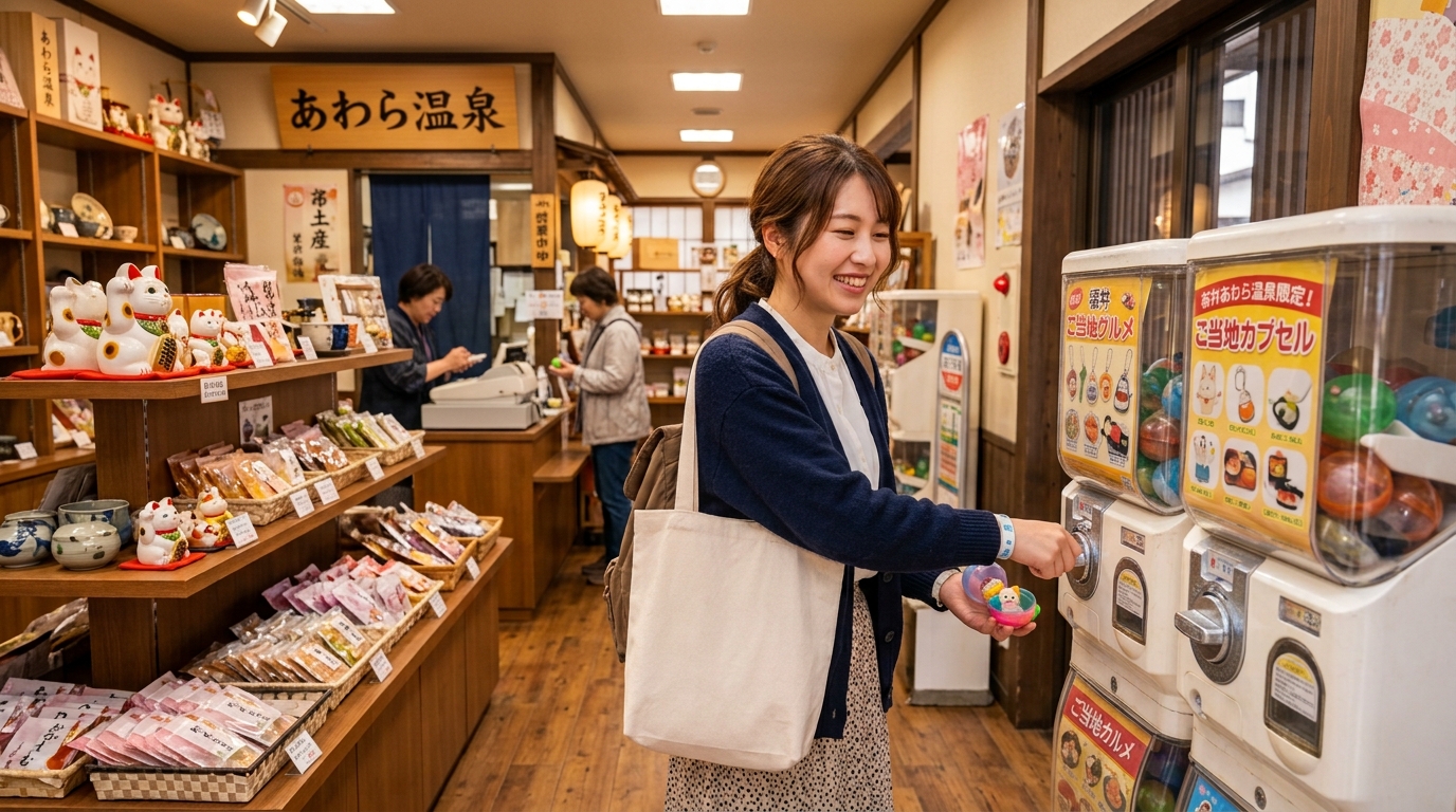 【推し活】あわら温泉でご当地カプセルトイの旅